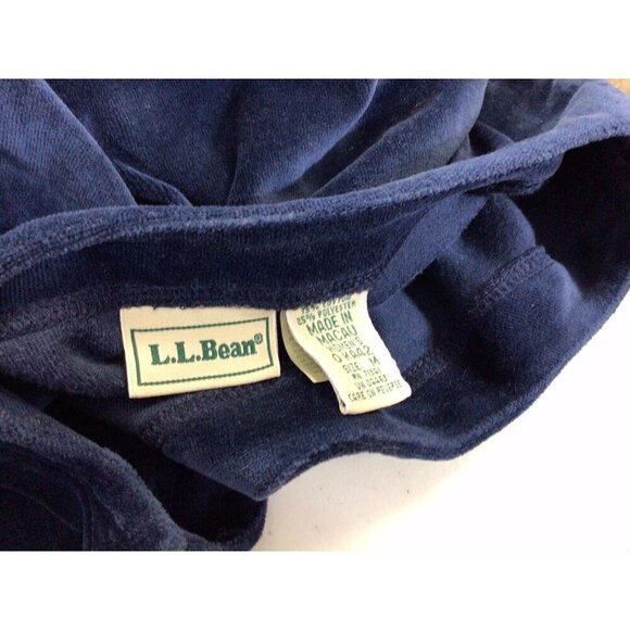 LL Bean Velvet Dress Womens Medium - Picture 5 of 6
